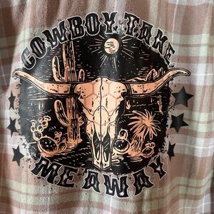 George Tan Plaid Shirt